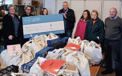 £1000 donation from Mogers Drewett