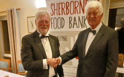 Renewed support from Sherborne Masonic Lodge