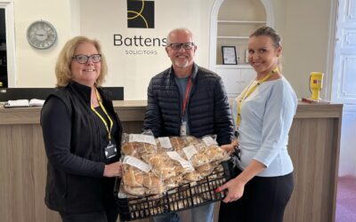 Easter donation from Battens Charitable Trust
